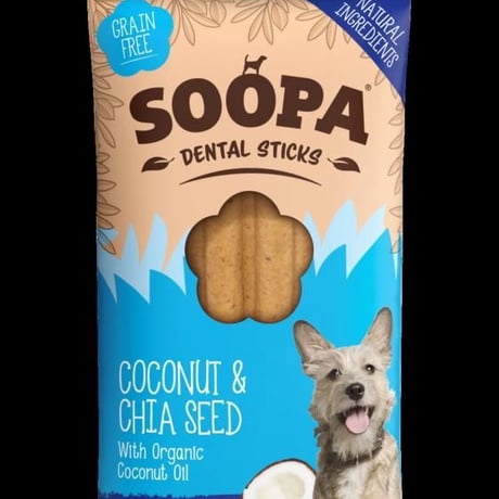 《SOOPA》COCONUT&CHIA SEED STICKS(ココナッツ＆チアシードスティック)