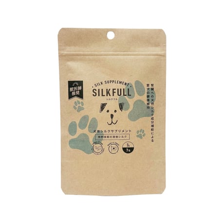 《SILKFULL》犬用シルクサプリメント