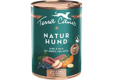 《Terra Canis》NATURHUND ビーフ＆鹿肉　パンプキン＆アップル