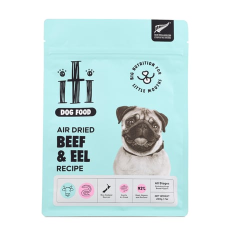 《iti》DOG FOOD ビーフ＆イールディナー