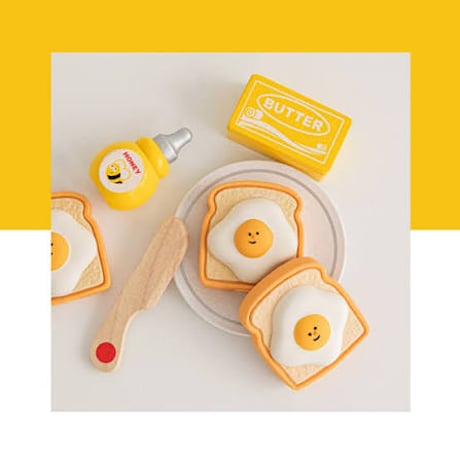 《BITE ME》エッグトースト　ラテックスおもちゃ