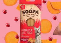 《SOOPA》CRANBERRY&SWEET POTATO STICKS(クランベリー&スイートポテトスティック)