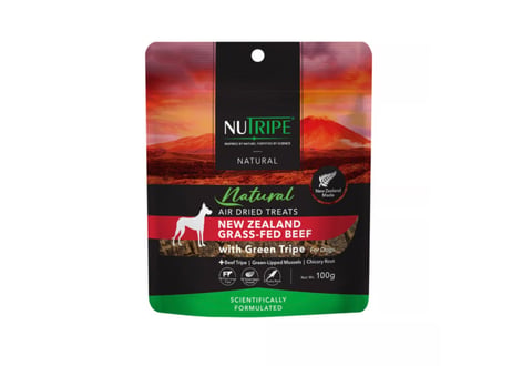 《NUTRIPE》Natural エアドライ　ビーフwithグリーントライプ