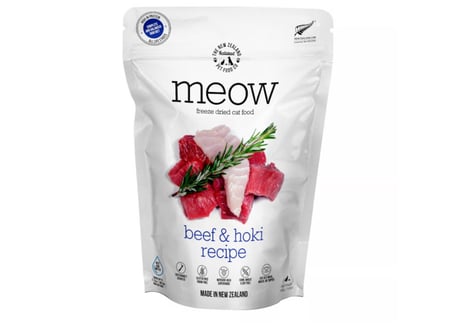 《MEOW》ビーフ＆ホキ