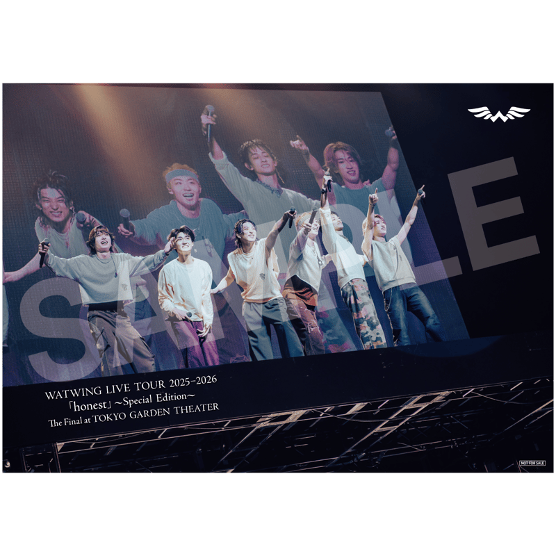 Blu-ray］WATWING LIVE TOUR 2025 – 2026「honest」〜