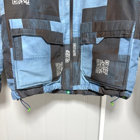 【超美品】インハビタント スノーボード ダウン ウェア Mサイズ ベンチレーション付き / #10221