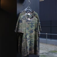 MOOJI MOOJI  Everyday Slub Tee - Aged Camouflage