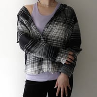 Hooded Flannel Shirt