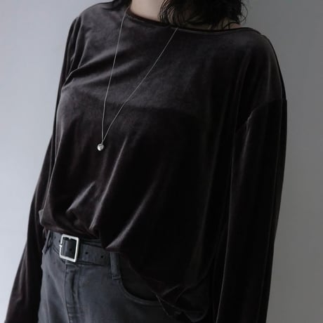 1990s Velour Longsleeve Tee