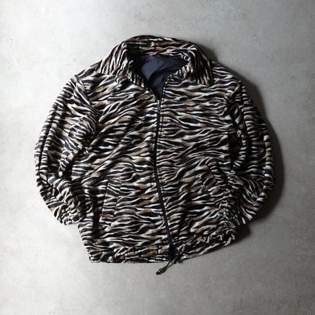 Zipped Jacket Animal Pattern