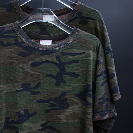 MOOJI MOOJI  Everyday Slub Tee - Aged Camouflage