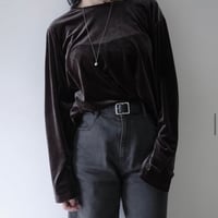 1990s Velour Longsleeve Tee