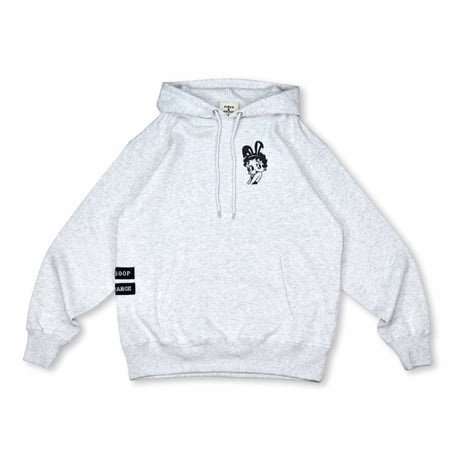 DISCORDANCE - [12.7oz Hoodie] Betty Boop-1 Ash