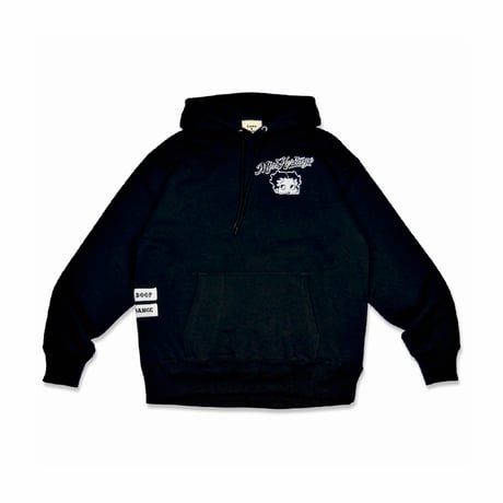 DISCORDANCE - [12.7oz Hoodie] Betty Boop-2 Black