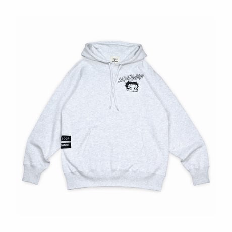 DISCORDANCE - [12.7oz Hoodie] Betty Boop-2 Ash