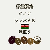 <コーヒー豆>【深煎り】ケニア ウォッシュ