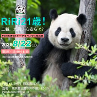 緊急追加第3回電子チケット-Ri Ri 21歳！PandaFanトークイベント&写真展