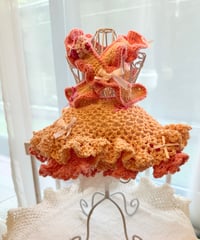 ✧ Sherbet Peach Frill Dress ✧