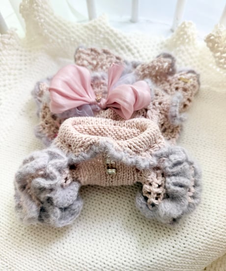 ✧ Cotton Candy Princess ✧  〜 Grège Ribbon 〜 🤍🩷