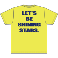 STAR RUNNING CLUB Tシャツ(蛍光イエロー）