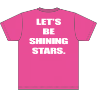 STAR RUNNING CLUB Tシャツ(蛍光ピンク）