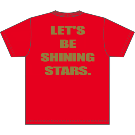 STAR RUNNING CLUB Tシャツ(レッド）