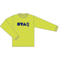 STAR RUNNING CLUB ロングTシャツ(ライトグリーン)