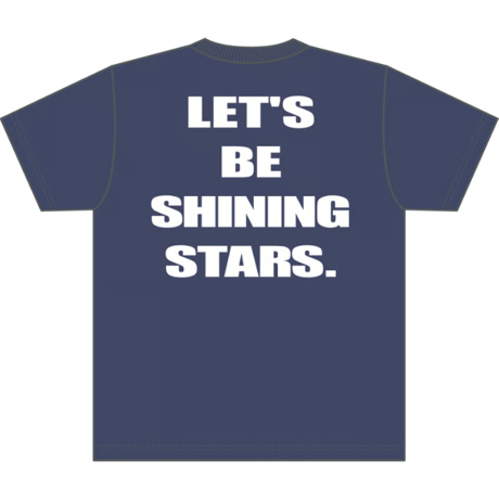 STAR RUNNING CLUB Tシャツ(インディゴブルー)