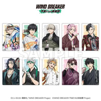 「WIND BREAKER 不良たちの英雄譚」トレーディングクリアカード （全10種）