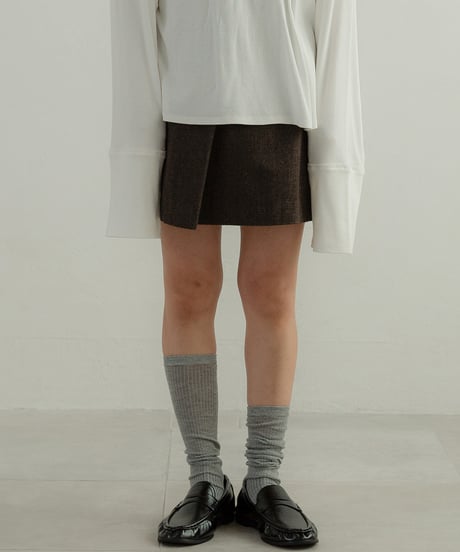 Rivet Detail mini skirt