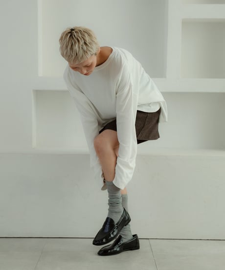 Loose Round Hem Tops
