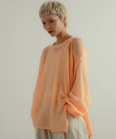 Asymmetry Sheer Tops