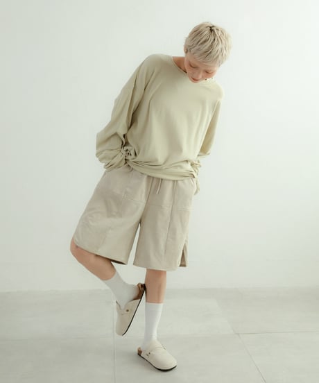 Loose Round Hem Tops