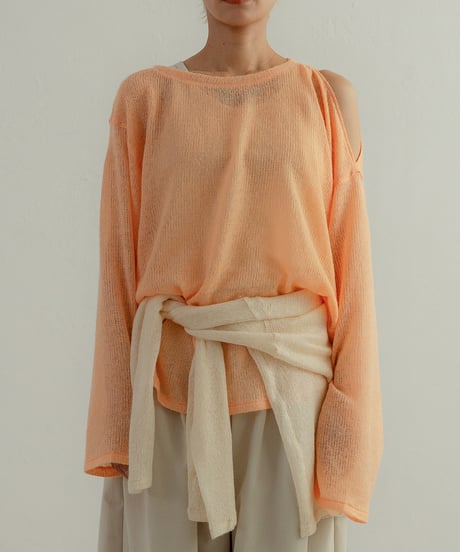 Asymmetry Sheer Tops