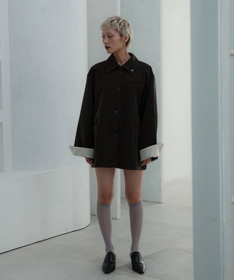 Peachskin Faux Leather Jacket
