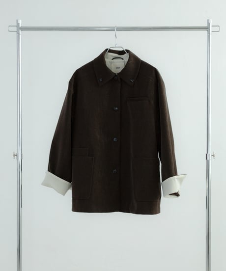 Peachskin Faux Leather Jacket