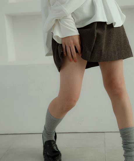 Rivet Detail mini skirt