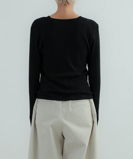 Layered Open Shoulder Tops