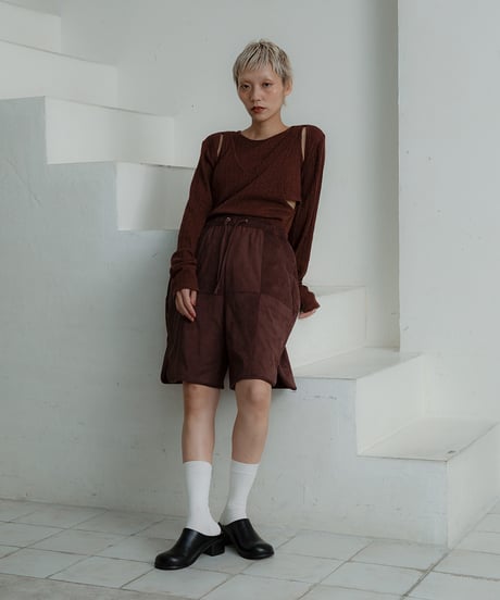 Layered Open Shoulder Tops