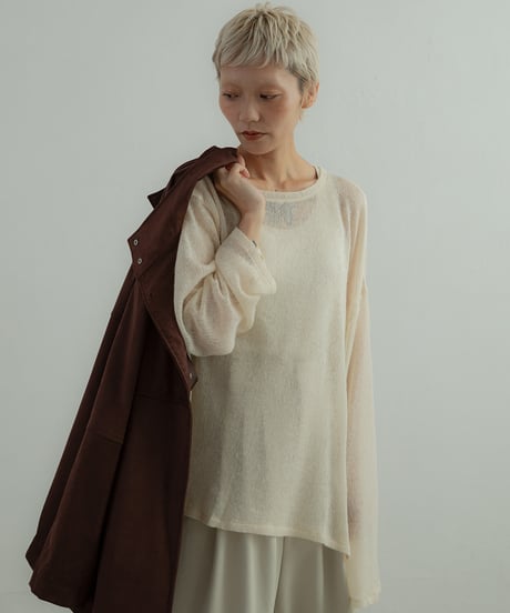 Asymmetry Sheer Tops