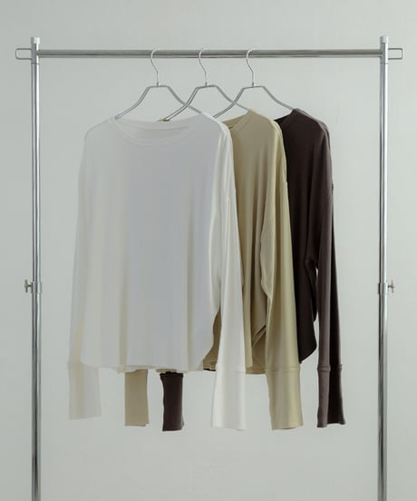 Loose Round Hem Tops