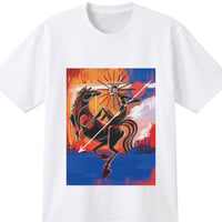 銃撃戦の午後　ジャケットTシャツ