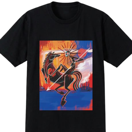 銃撃戦の午後　ジャケットTシャツ