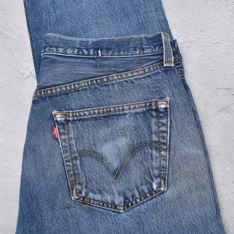 Levi's 501 Repaired Denim Pants