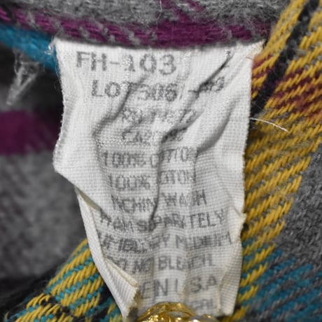 90's Five Brothers L/S Heavy Flannel Shirt