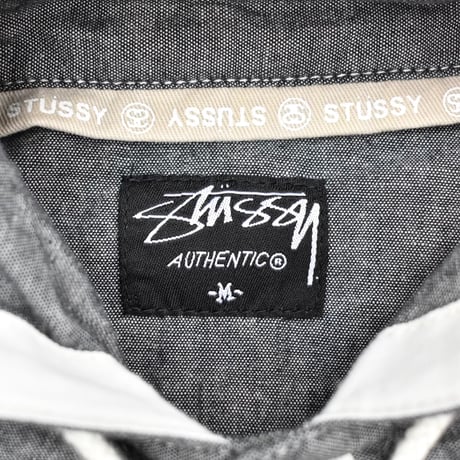Stussy Hooded Chambray L/S Shirt