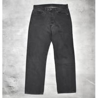 80's Levi's 501 Yarn-dyed Denim Pants Black