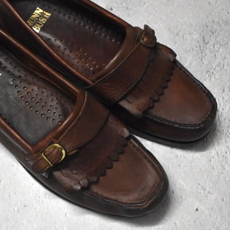 Nunn Bush Kiltie Monk Strap Loafers