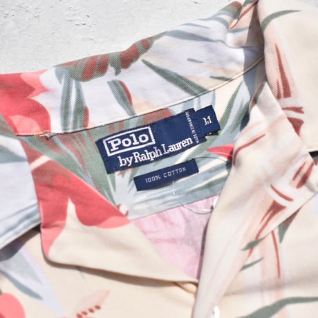 Polo Ralph Lauren S/S Hawalian Shirt "ボタニカル柄"