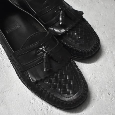 Nunn Bush Woven Leather Tassel Loafer